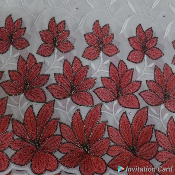 5yds 100% swiss voile laces - Picture 4 of 9